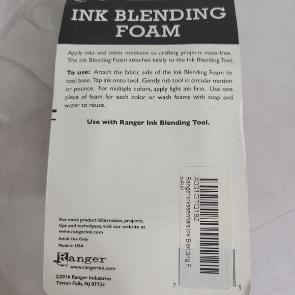 Tim Holtz Ranger Alcohol Ink Applicator Felt & Ink Blending Foam - Picture 12 of 14